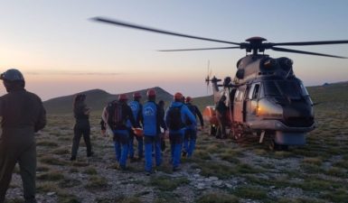 Εντοπίστηκαν χωρίς τις αισθήσεις τους δύο ορειβάτες στον Όλυμπο
