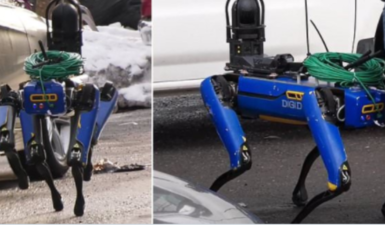 Το αστυνομικό ρομπότ-σκυλί κάνει «ντου» στο Μπρονξ