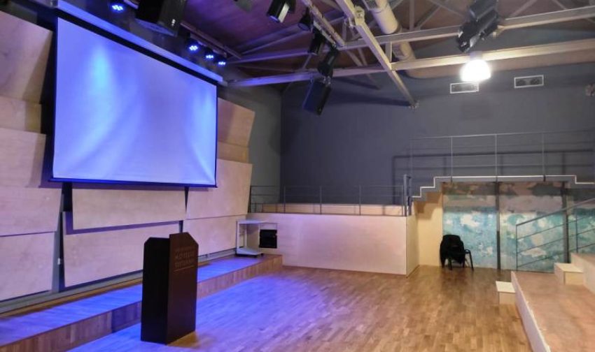 Τελευταίες πινελιές για τη νέα αίθουσα εκδηλώσεων του Μουσείου Τσιτσάνη