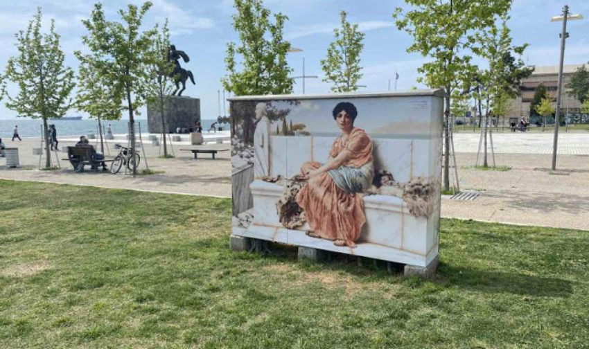 Θεσσαλονίκη: ΚΑΦΑΟ έγιναν έργα τέχνης στη Νέα Παραλία